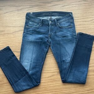 Citizens of Humanity Women’s Racer Dark Blue Skinny Jeans